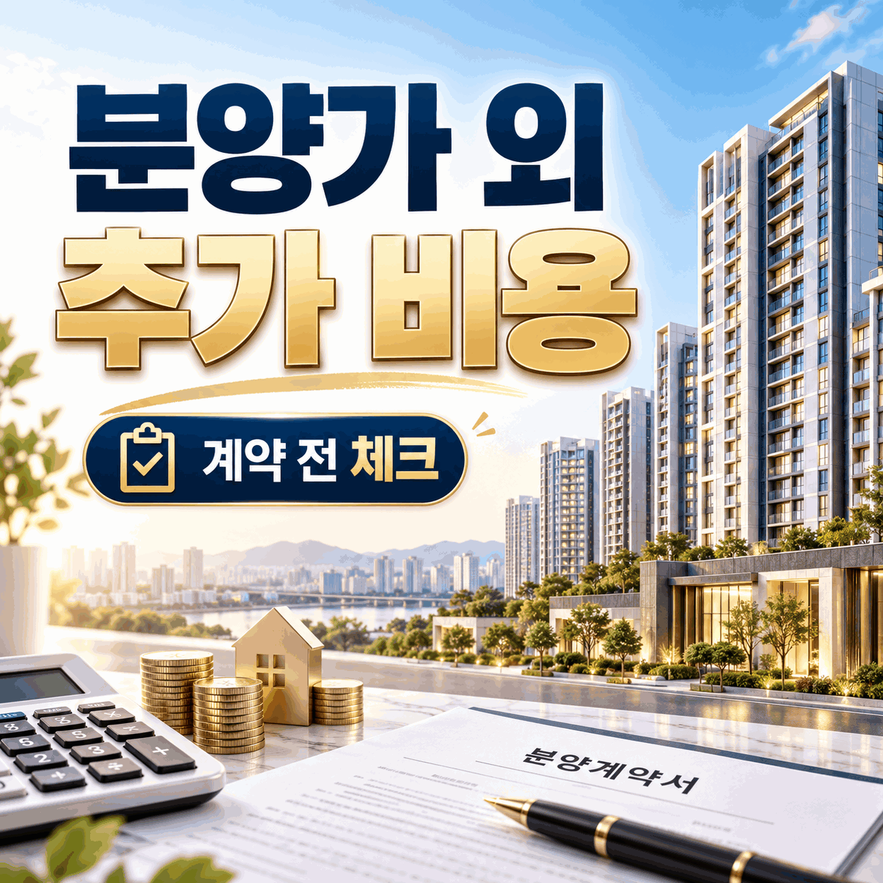 분양가 외 추가 비용